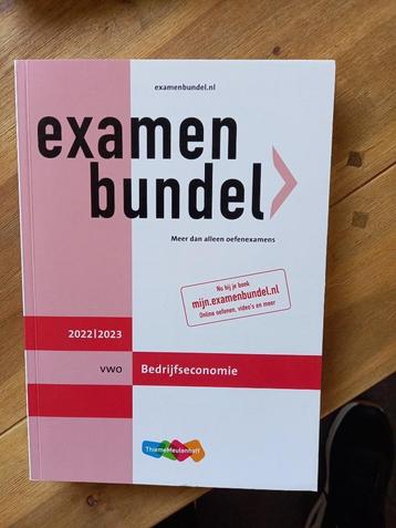 Examenbundel Bedrijseconomie VWO beschikbaar voor biedingen
