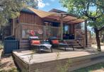 Na zomeren in Zuid-Frankrijk - chalet te huur, In bos, 2 slaapkamers, Recreatiepark, Languedoc-Roussillon