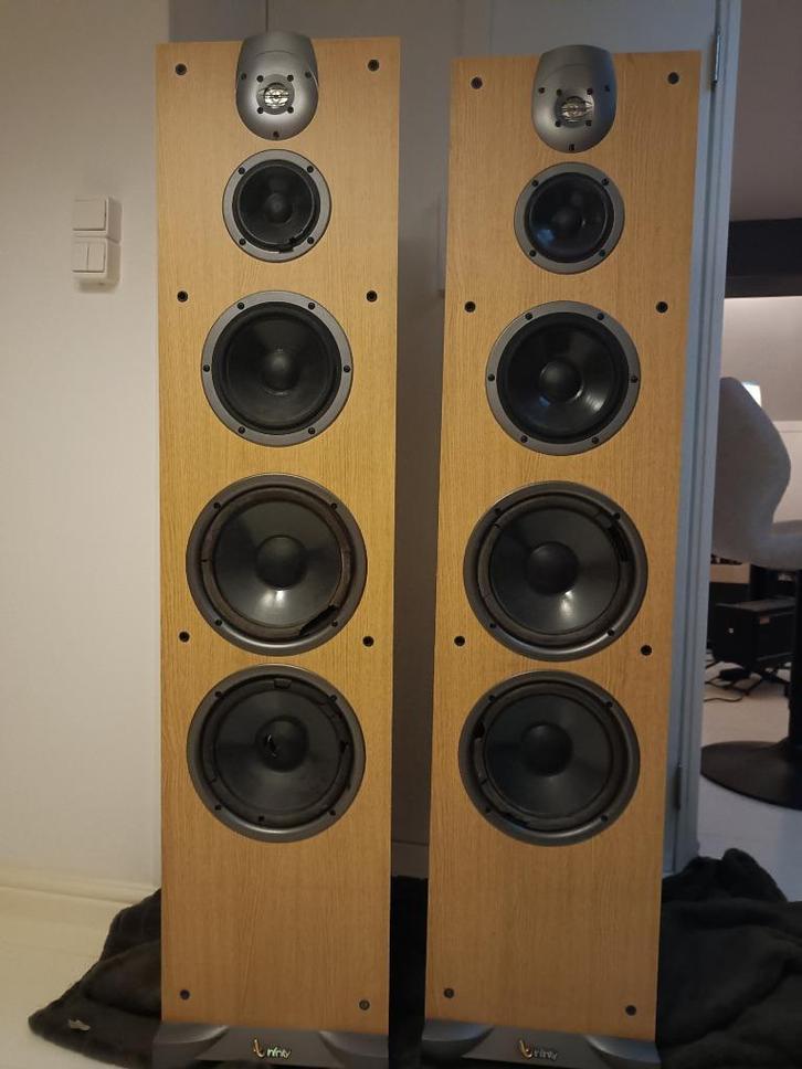 Infinity Delta 70, Audio, Tv en Foto, Luidsprekers, Gebruikt, Front, Rear of Stereo speakers, 120 watt of meer, Overige merken