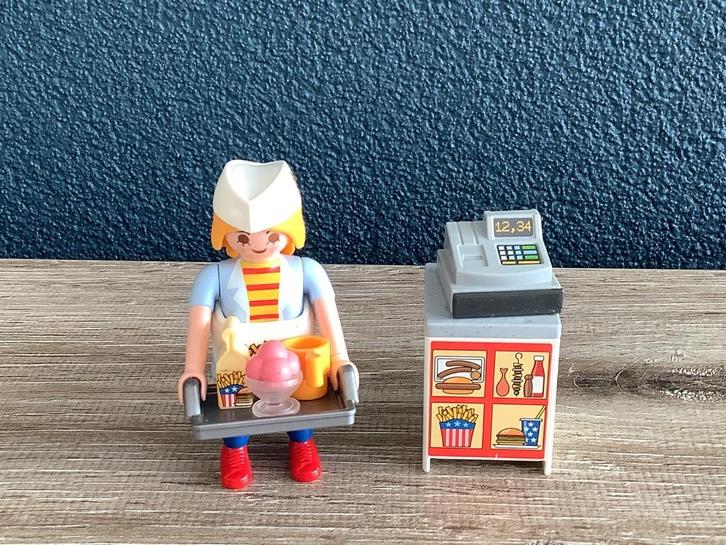 Playmobil Serveerster met kassa – 5292, Kinderen en Baby's, Speelgoed | Playmobil, Zo goed als nieuw, Complete set, Ophalen