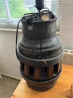 Oude vermoedelijk karrennaaf, gebruikt als lampenpoot, Antiek en Kunst, Antiek | Lampen, Ophalen