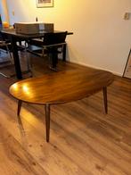 ZARA HOME bijzettafel salontafel met houten poten, Ophalen, 100 tot 150 cm, 50 tot 100 cm, Zo goed als nieuw