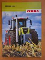 Folder Claas Xerion 3300 Nederlandstalig, Ophalen of Verzenden, Gelezen, Tractor en Landbouw