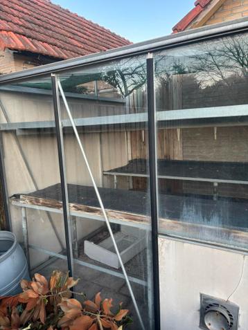 Tuinkas (zelf afbreken) 2.25x4.40m