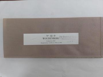 32D Stafkaart uit 1952 Woudenberg - Maarn - Doorn Amersfoort beschikbaar voor biedingen