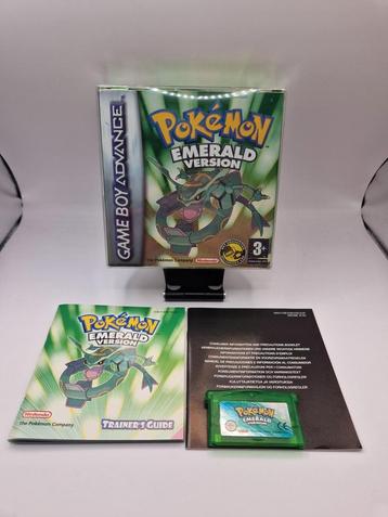 Pokemon emerald origineel compleet gameboy advance 