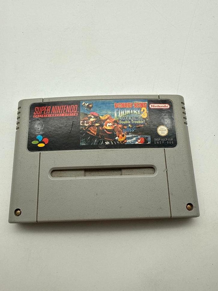 Donkey Kong Country 3 - SNES, Spelcomputers en Games, Games | Nintendo Super NES, Gebruikt, Platform, 1 speler, Vanaf 3 jaar, Ophalen of Verzenden