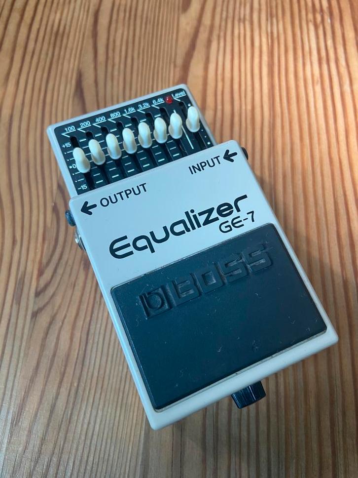 Boss ge-7 equalizer pedaal, Muziek en Instrumenten, Effecten, Gebruikt, Equalizer, Ophalen of Verzenden