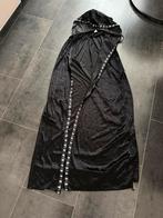 Zwarte Cape met Capuchon, Maat 38/40 (M), Ophalen of Verzenden, Zo goed als nieuw, Halloween