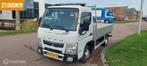 Fuso Canter 3C13 3.0 DI pickup open laadbak 3500kg trekhaak, Auto's, Bestelauto's, Gebruikt, Euro 6, 4 cilinders, 2245 kg