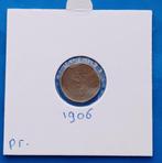 1/2 cent 1906 - Wilhelmina P, Postzegels en Munten, Verzenden, Koningin Wilhelmina, Overige waardes, Losse munt
