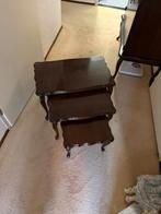 Wortelnoten bijzettafeltjes, Ophalen, Minder dan 45 cm, Minder dan 55 cm, Vierkant