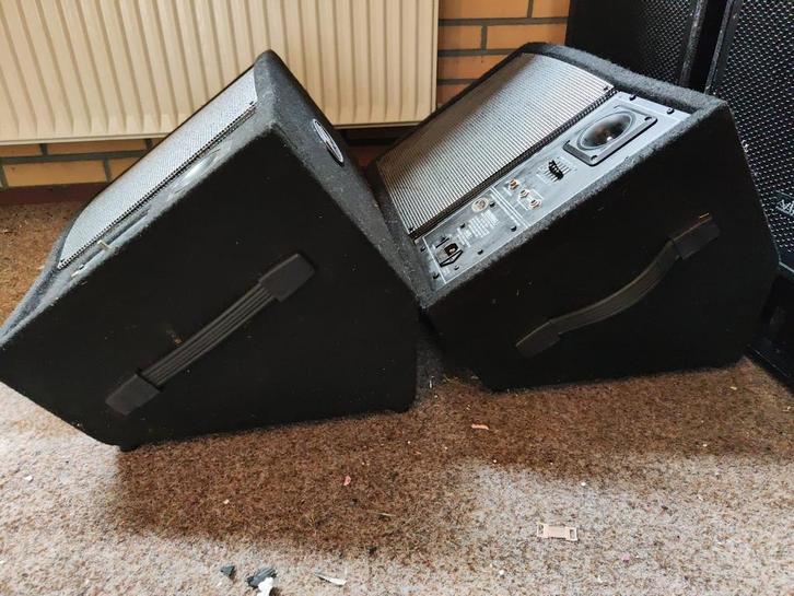 Twee originele Peavey podium-/vloer monitors, Audio, Tv en Foto, Luidsprekers, Ophalen