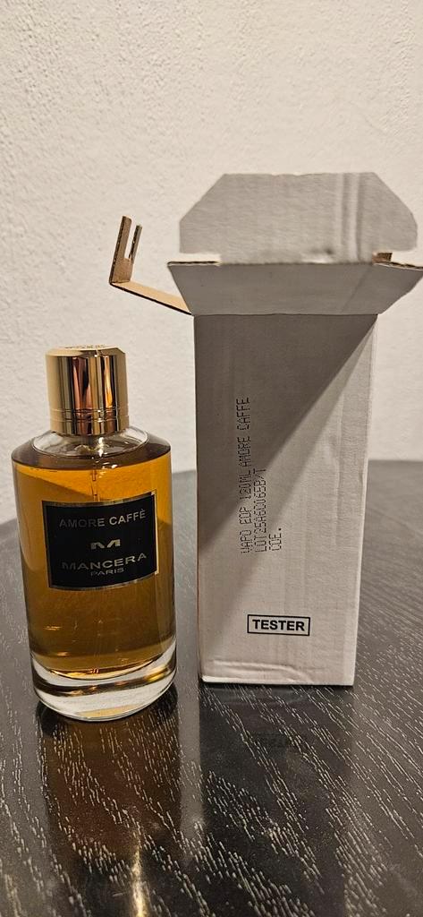 Mancera Amore Caffe 120 ml (tester fles), Sieraden, Tassen en Uiterlijk, Uiterlijk | Parfum, Nieuw, Ophalen of Verzenden