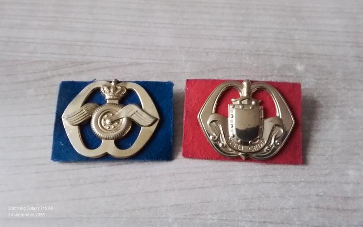 Emblemen Luchtmacht & Overige, Verzamelen, Militaria | Algemeen, Luchtmacht, Embleem of Badge, Nederland, Ophalen of Verzenden