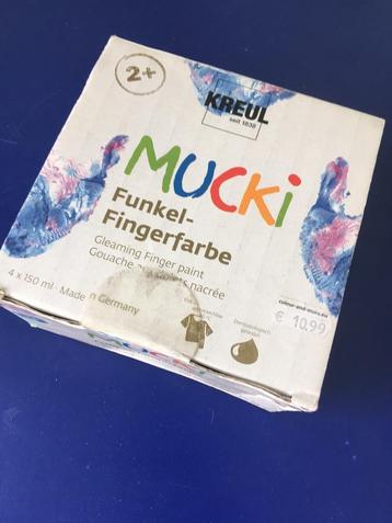 Vingerverf Set - 4x150 ml beschikbaar voor biedingen