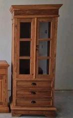 Teak houten buffet kast, Gebruikt, 200 cm of meer, Teakhout, 25 tot 50 cm