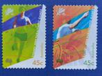 Postzegel Australie 2000  2 zegels Para Olympische Spelen, Postzegels en Munten, Verzenden, Gestempeld