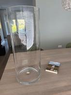 Glazen vaas groot, Huis en Inrichting, Woonaccessoires | Vazen, Ophalen, Overige kleuren, 50 tot 75 cm, Glas