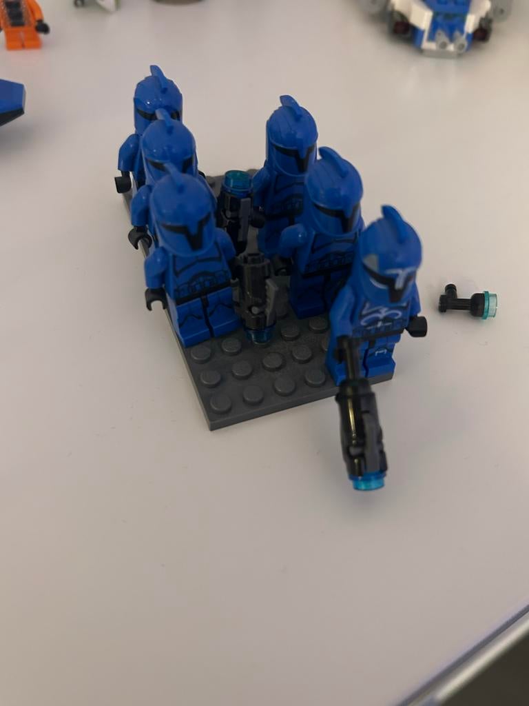 Lego Star Wars Senate Commando Clones, Ophalen of Verzenden, Zo goed als nieuw, Losse stenen, Lego