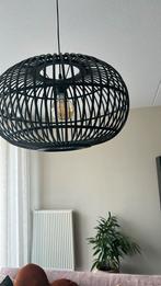 Hanglamp zwart hout, Ophalen, Zo goed als nieuw, Hout, 50 tot 75 cm