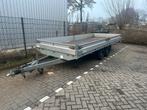Hapert Plateauwagen bj 2019 5m x 2m - 3500kg - Grote Wielen, Auto diversen, Aanhangers en Bagagewagens, Ophalen, Zo goed als nieuw