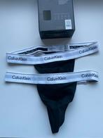 Set Calvin Klein String maat L, Verzenden, Zwart, Calvin Klein, Slip
