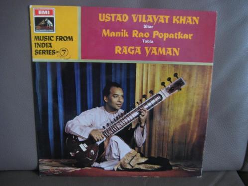 Ustad Vilayat Khan*, Manik Rao Popatkar* – Raga Yaman, Cd's en Dvd's, Vinyl | Wereldmuziek, Zo goed als nieuw, Overige soorten