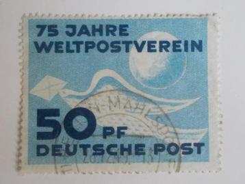 DDR, De Eerste Postzegel Van De DDR 1949. beschikbaar voor biedingen