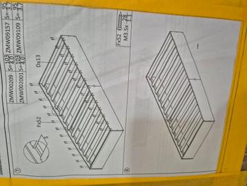 bedframe bedombouw wit nieuw in de doos 90x200 cm beschikbaar voor biedingen