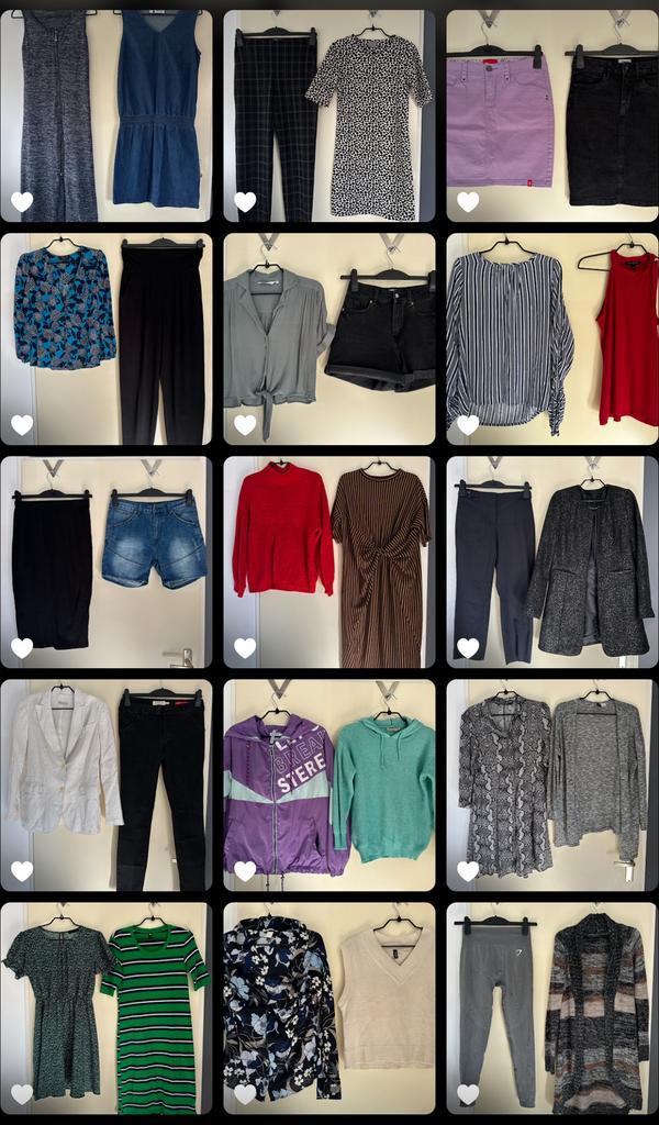 Kledingpakket 30 st maat (X)S, Kleding | Dames, Dames-kledingpakketten, Zo goed als nieuw, Maat 36 (S), Ophalen of Verzenden