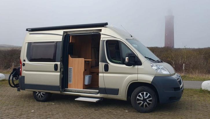 Pössl Roadcamp buscamper 5,40 meter uit 2013, Caravans en Kamperen, Campers, Particulier, tot en met 2, Buscamper of Camperbus