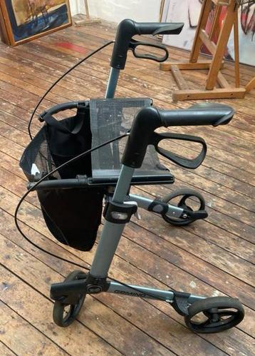 Gemino 30 lichtgewicht opklapbare rollator met mandje, izgs beschikbaar voor biedingen