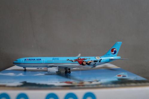 Dragon Wings: Airbus A330-300 Korean Air 1/400 met OVP, Verzamelen, Luchtvaart en Vliegtuigspotten, Zo goed als nieuw, Schaalmodel