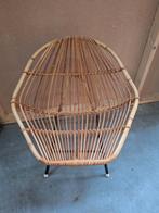 Prachtige rohe Noordwolde vintage stoel, Huis en Inrichting, Stoelen, Ophalen, Zo goed als nieuw, Bruin, Eén