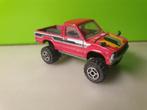 Majorette 292 - 4x4 Toyota Hilux pickup [rood] 1/56, Ophalen of Verzenden, Gebruikt, Auto