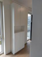 Ikea Billy met Oxberg deurtjes en opzetstuk 237 x 80 cm, Huis en Inrichting, Kasten | Boekenkasten, Ophalen, Met deur(en), 200 cm of meer