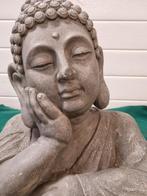 boeddha hoofd beeld grijs, Ophalen of Verzenden