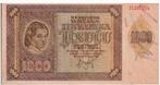 Kroatië, 1000 Kuna, 1941, UNC, p4, Los biljet, Overige landen, Verzenden