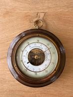 Vintage Wandbarometer, Ophalen of Verzenden, Gebruikt, Analoog, Wandklok