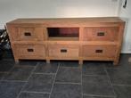 Dressoir teakhout, Ophalen, Gebruikt, Teakhout, 200 cm of meer