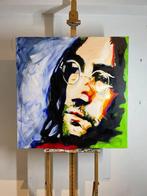 John lennon schilderij 100x100cm, Antiek en Kunst, Ophalen
