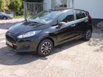 Ford Fiesta 1.25 AIRCO 4CIL ZWART BJ2016 KM 119 LEASE €109, Metallic lak, Gebruikt, 4 cilinders, 60 pk