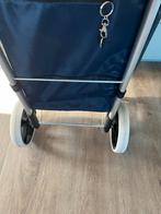 Boodschappentrolley 56 liter - Handig en Opvouwbaar!, 30 cm of meer, Blauw, Minder dan 40 cm, Zo goed als nieuw