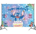Stitch achtergronddoek / poster 100x150, Hobby en Vrije tijd, Feestartikelen, Ophalen of Verzenden, Nieuw, Versiering, Verjaardag