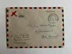 Veldpost Enveloppe Semarang naar Zaltbommel, Verzamelen, Ophalen of Verzenden, Voor 1970