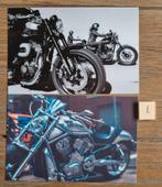 Set 1 2 HARLEY DAVIDSON kaarten postcrossing nieuw, Verzamelen, Ophalen of Verzenden, 1980 tot heden