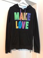 Die for it sweater hoodie trui zwart neon opdruk maat XL, Die for it, Verzenden, Zwart, Maat 56/58 (XL)