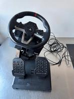 Hori steering wheel playstation 4 en 5, Hori, Ophalen of Verzenden, Zo goed als nieuw, Stuur of Pedalen