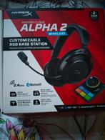 HyperX Cloud Alpha 2 Draadloze Gaming Headset, Computers en Software, Headsets, HyperX, Mute-functie, Ophalen of Verzenden, Zo goed als nieuw